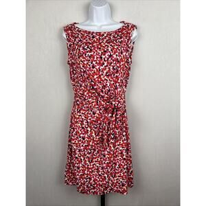 DVF Diane von Furstenberg New Della Dress Women's 8 Pink Floral Colorful Party